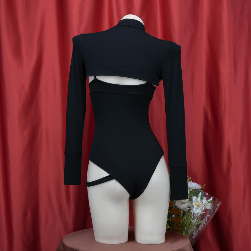 เสื้อกล้ามบอดี้สูทสไตล์กอธิคแบ - Sleeveless Jumpsuit บทวิจารณ์และราคา