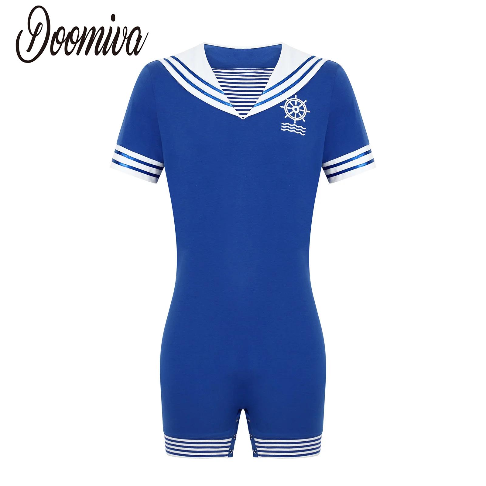 ชุดรอมเปอร์คอปกกะลาสีสำหรับผู้ - Sleeveless Jumpsuit บทวิจารณ์และราคา