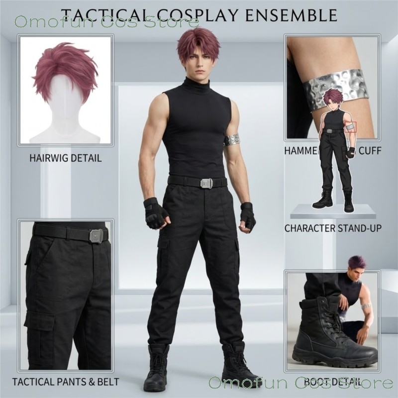 เสื้อกั๊กคอสเพลย์ตัวละครเกม Lo - Sleeveless Jumpsuit บทวิจารณ์และราคา
