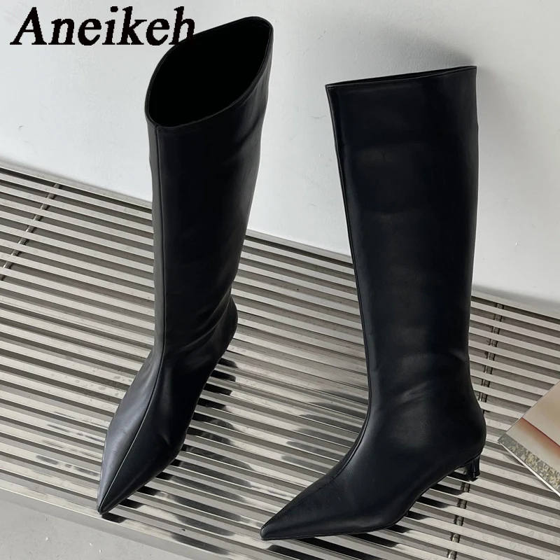 รองเท้าบูททรงสูงถึงเข่า ส้นเตี - Women'S Fashion Knee High Boots บทวิจารณ์และราคา