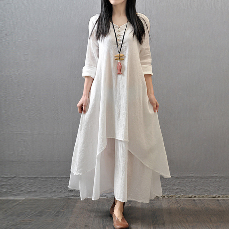 ชุดเดรสยาวสไตล์อินเดียสำหรับผู - Women Fashion Kurti บทวิจารณ์และราคา