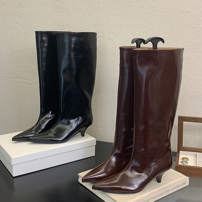 Aneikeh แฟชั่นฤดูหนาว Street ส - Women'S Fashion Knee High Boots บทวิจารณ์และราคา