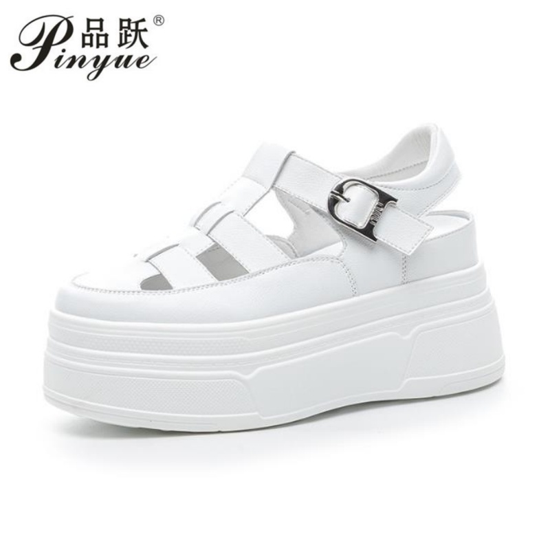 รองเท้าผู้หญิงหนังวัวแท้แบบกลว - Sneakers Fashion Women บทวิจารณ์และราคา