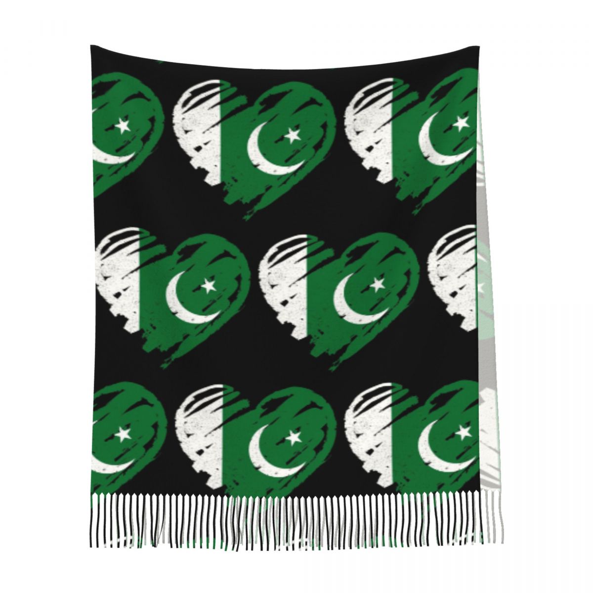 ผ้าพันคอธงชาติปากีสถาน ผ้าพันค - Women Fashion Pakistan บทวิจารณ์และราคา