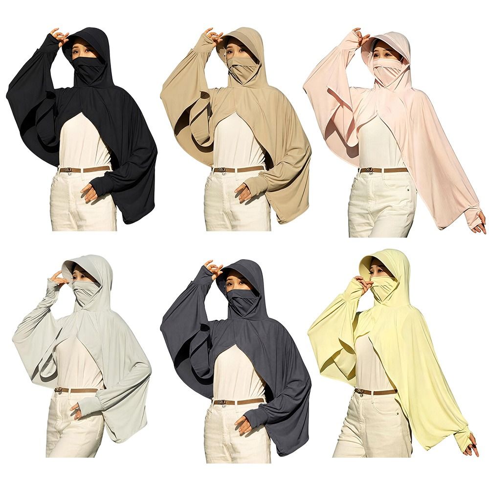 เสื้อคลุมกันแดดแฟชั่นผ้าไหมน้ำ - Women'S Fashion Hoodies บทวิจารณ์และราคา