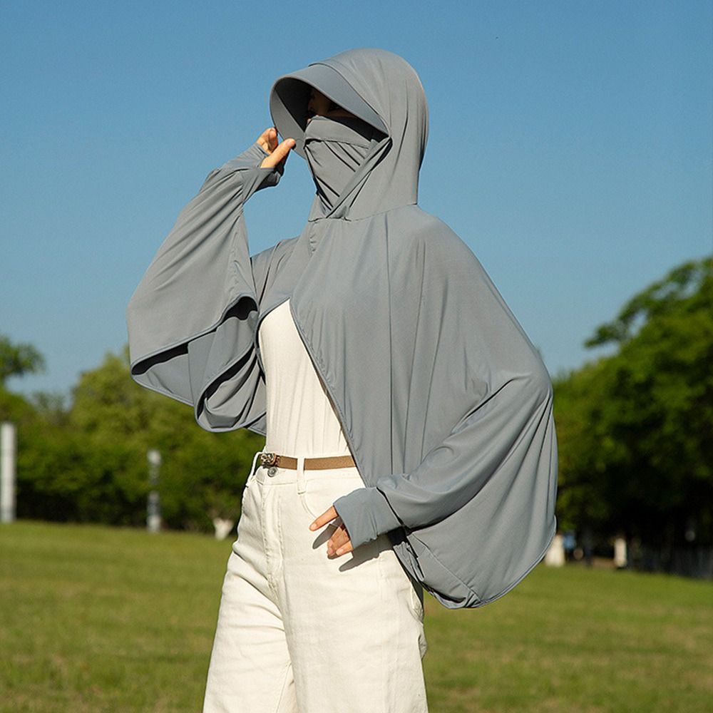เสื้อคลุมกันแดดแฟชั่นผ้าไหมน้ำ - Women'S Fashion Hoodies บทวิจารณ์และราคา