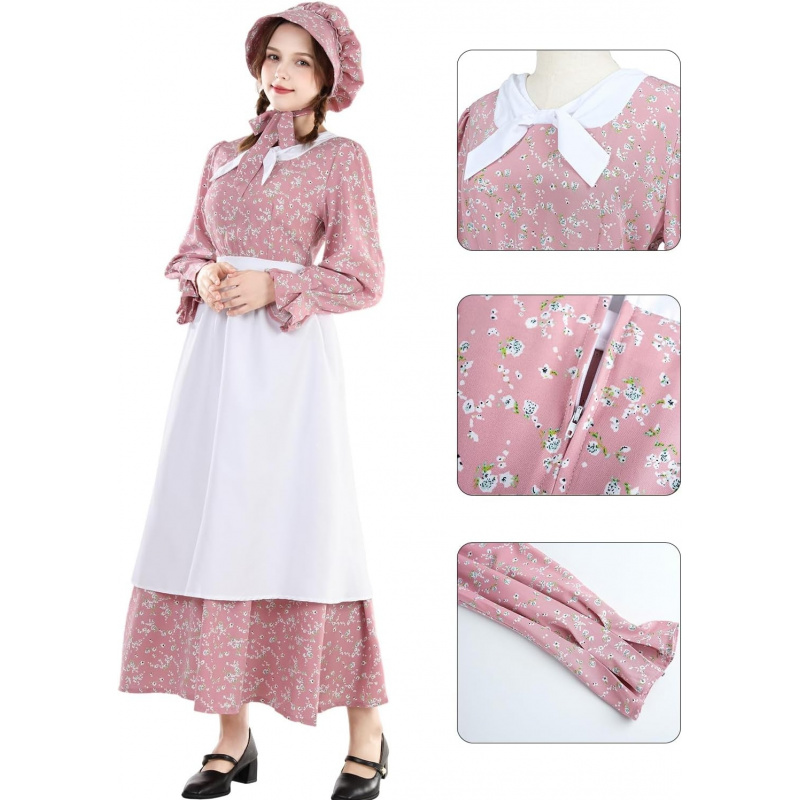 ชุดเดรสสไตล์ชนบทโบราณสำหรับผู้ - Women'S Fashion In The 1800S บทวิจารณ์และราคา