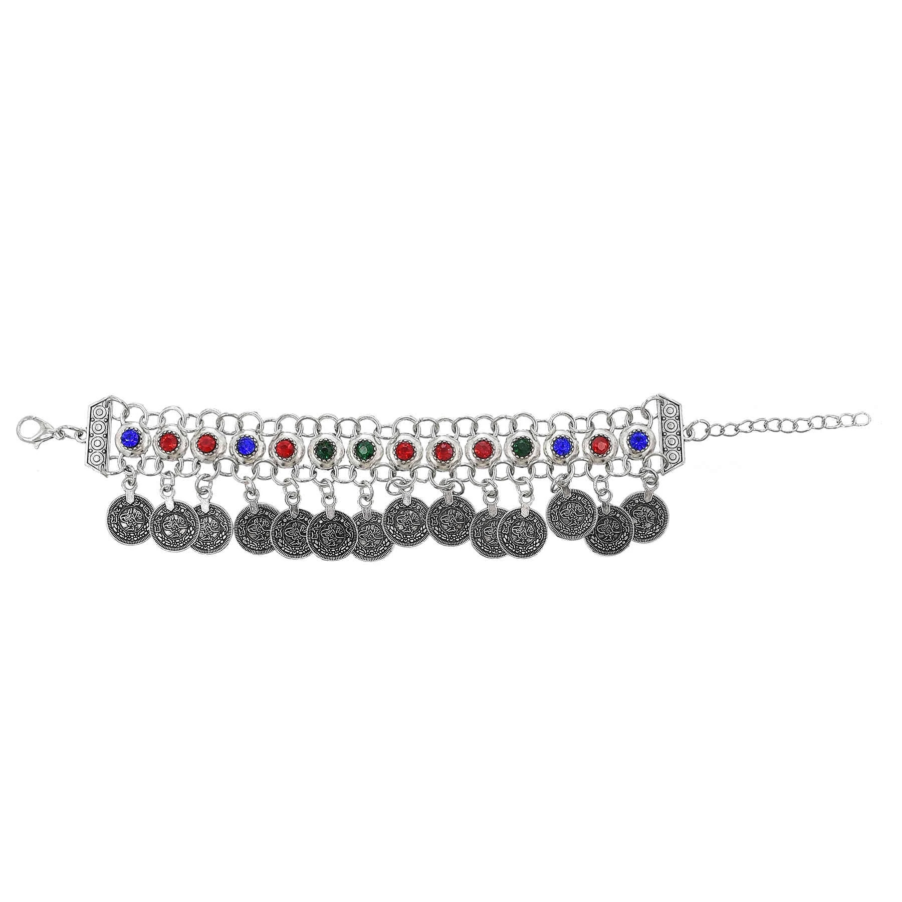 สร้อยข้อมือคริสตัลสีสันสดใส3สไ - Women Fashion Pakistan บทวิจารณ์และราคา