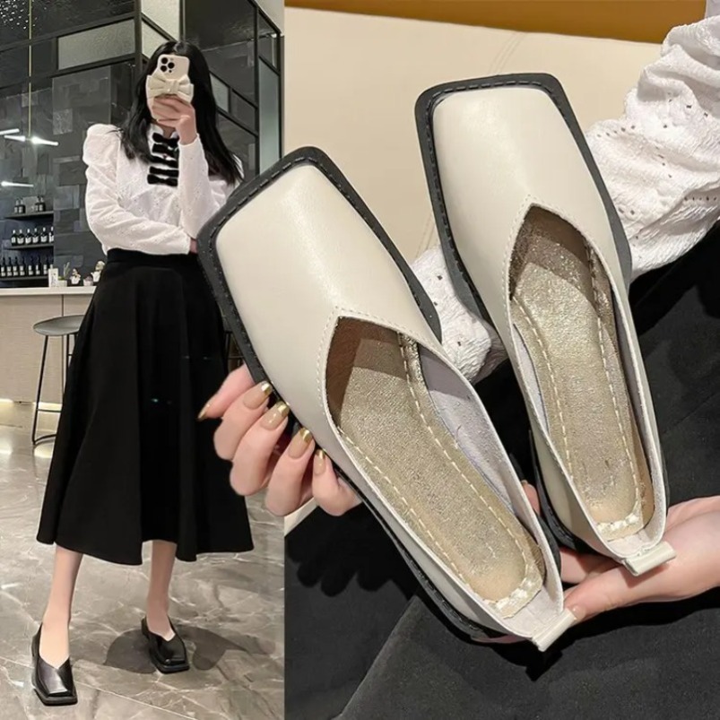รองเท้าส้นเตี้ยสไตล์โรมันสำหรั - Sneakers Fashion Women บทวิจารณ์และราคา