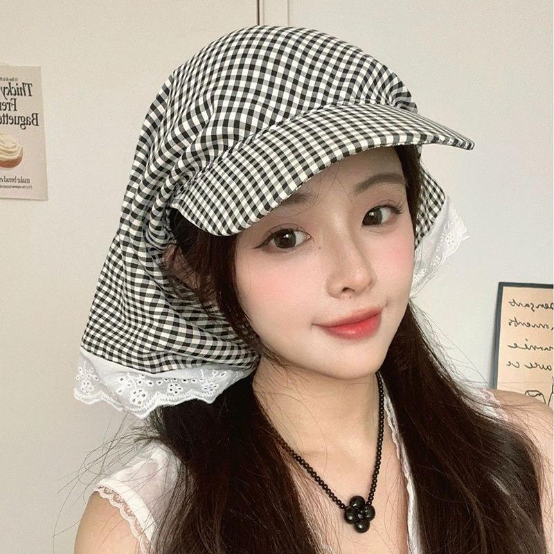 หมวกทรงสามเหลี่ยมสไตล์พาสเทลสำ - Women'S Fashion Visor บทวิจารณ์และราคา
