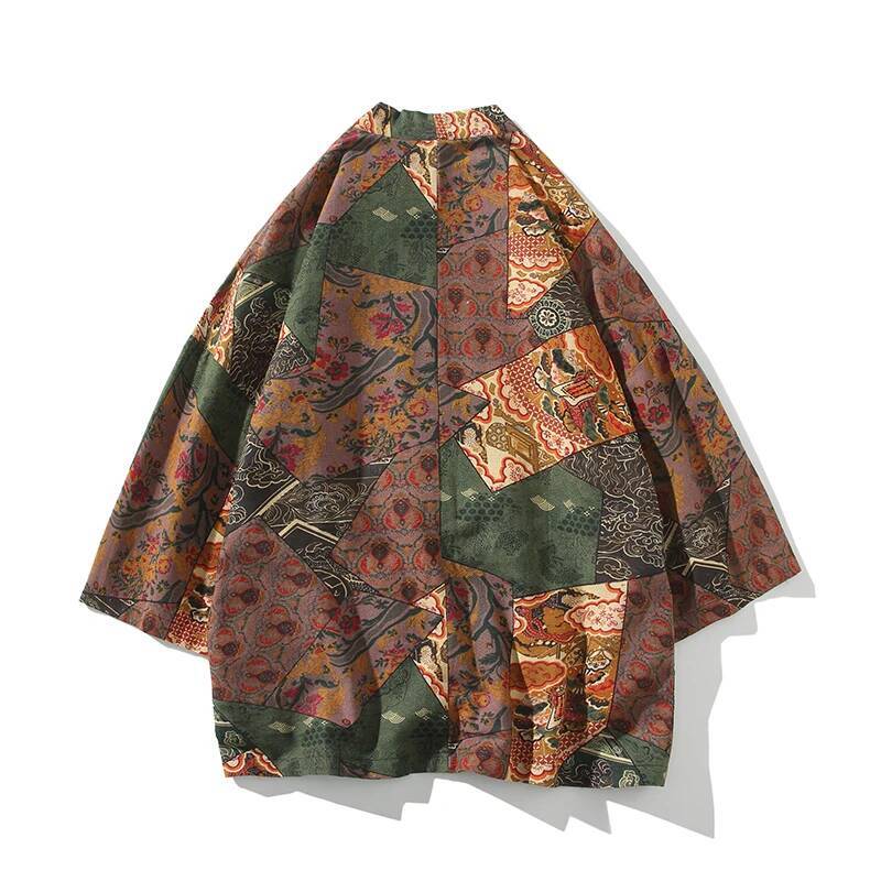 สไตล์ชาติพันธุ์พิมพ์ Yukata ผู - Women'S Fashion Jersey บทวิจารณ์และราคา